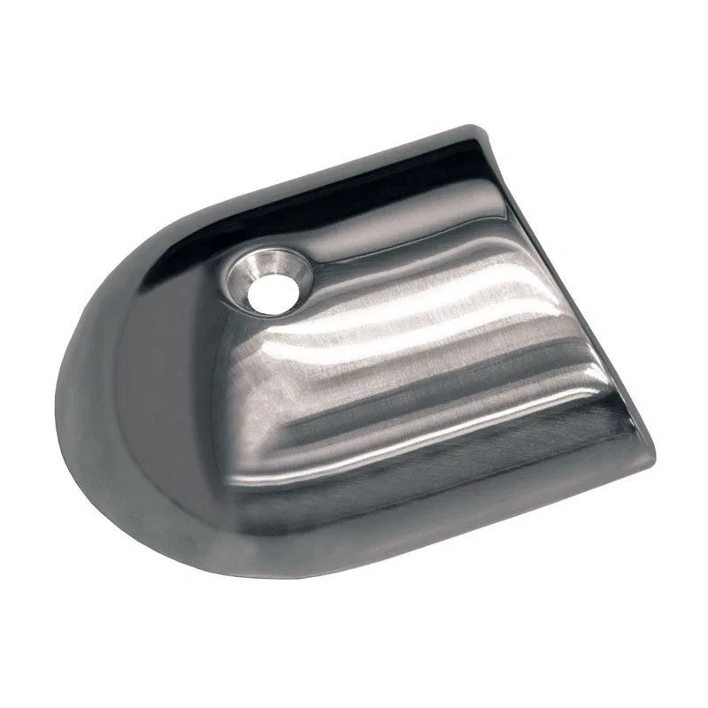 F16-0039 – TACO METALS Boat Rub Rail End Cap, Use On Boat Rub Rails At The Stern Of The Boat For Finished Look 2-19/6...